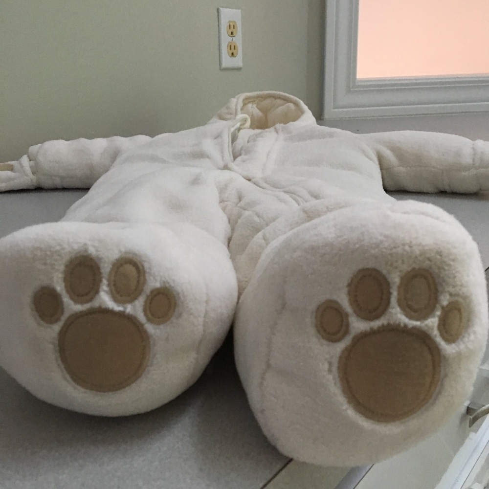 Baby bear winter suit
